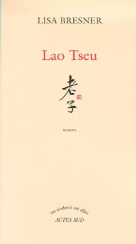 Couverture du produit · Lao Tseu