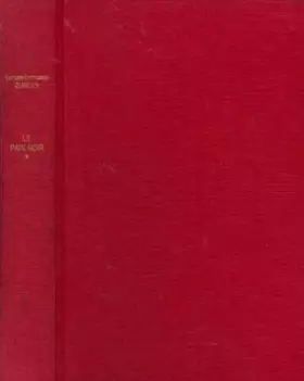 Couverture du produit · Le pain noir tome 1