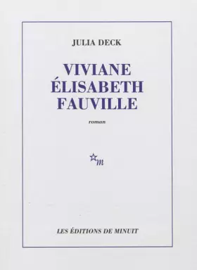 Couverture du produit · Viviane Elisabeth Fauville