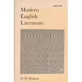 Couverture du produit · Modern English Literature