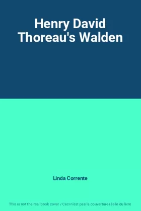Couverture du produit · Henry David Thoreau's Walden