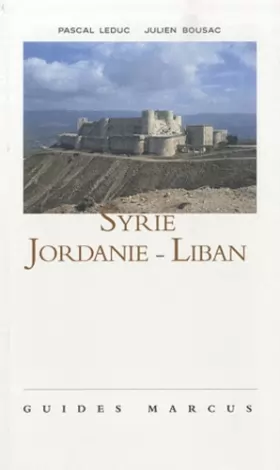 Couverture du produit · Syrie, Jordanie, Liban