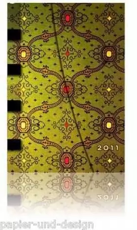 Couverture du produit · French Ornate Vert Weekly Diary 2011 Midi Vertical, 13x18cm