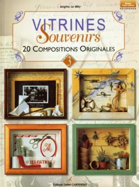 Couverture du produit · Vitrines souvenirs : 20 compositions originales