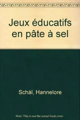 Couverture du produit · Jeux éducatifs en pâte à sel