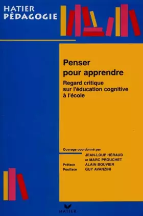 Couverture du produit · Penser pour apprendre