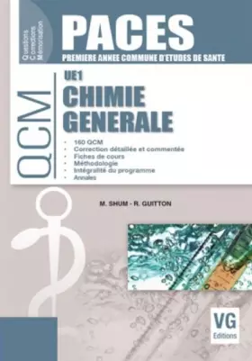 Couverture du produit · Chimie générale UE1