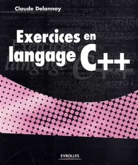 Couverture du produit · Exercices en langage C++