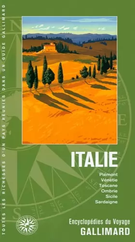 Couverture du produit · Italie: Piémont, Vénétie, Toscane, Ombrie, Sicile, Sardaigne