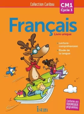 Couverture du produit · Caribou Français CM1 - Livre élève - Ed. 2016