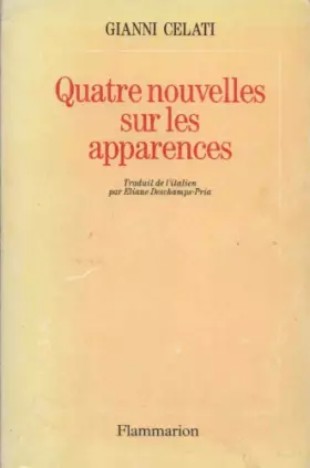 Couverture du produit · Quatre nouvelles sur les apparences