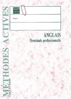 Couverture du produit · Anglais, terminale Pro., BAC Pro., livre de l'élève