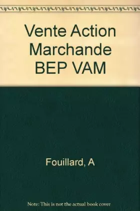 Couverture du produit · Vente Action Marchande BEP VAM