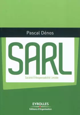 Couverture du produit · SARL : Société à Responsabilité Limitée