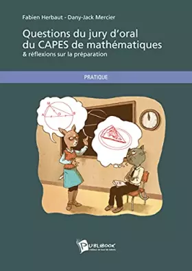 Couverture du produit · Questions du jury d'oral du CAPES de mathématiques
