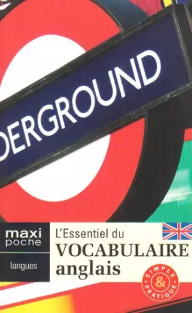 Couverture du produit · L'essentiel du vocabulaire anglais
