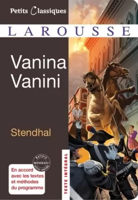 Couverture du produit · Vanina vanini