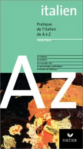 Couverture du produit · L'Italien de A à Z, édition 2003