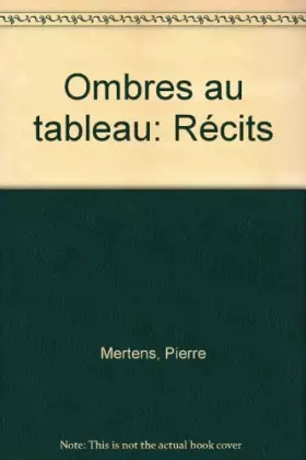 Couverture du produit · Ombres au tableau