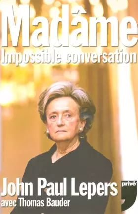 Couverture du produit · Madâme : Impossible conversation