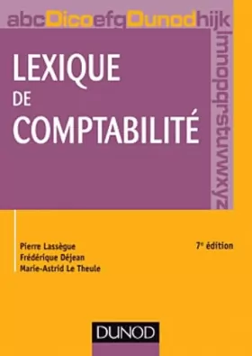 Couverture du produit · Lexique de comptabilité - 7e édition