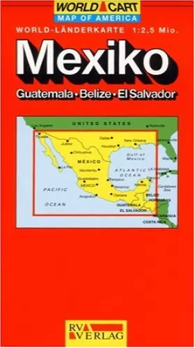 Couverture du produit · Carte routière : Mexique