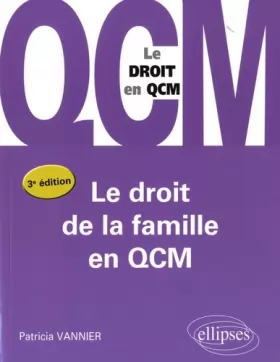 Couverture du produit · Le droit de la famille en QCM - le droit en QCM
