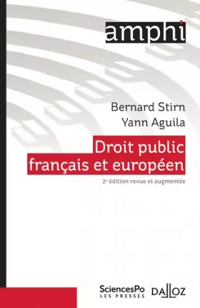 Couverture du produit · Droit public français et européen - 2e ed.