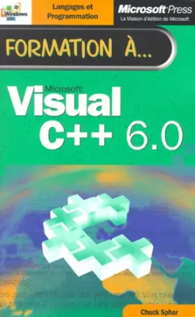 Couverture du produit · Formation à Microsoft Visual C++ 6.0