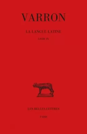 Couverture du produit · La langue latine: Tome 5, Livre IX