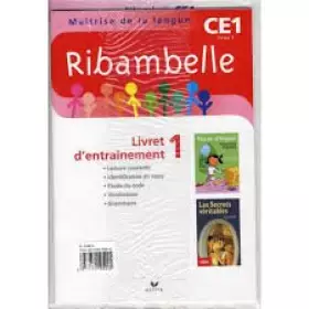 Couverture du produit · Ribambelle CE1 2010 Serie Rouge, Livret d'Entrainement N 1 Non Vendu Seul Compose le 9344904