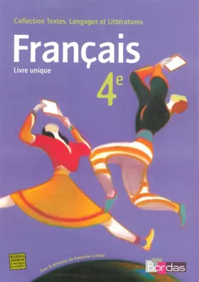 Couverture du produit · Français 4e