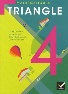 Couverture du produit · Triangle Mathématiques 4e éd. 2011 - Manuel de l'élève