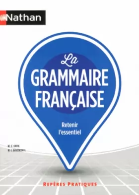 Couverture du produit · La grammaire française