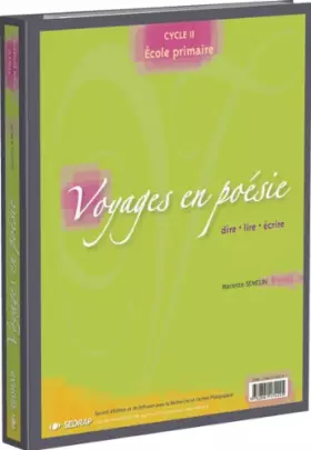 Couverture du produit · Voyages en posie Cycle 2 Cycle 2 (Le classeur-guide)