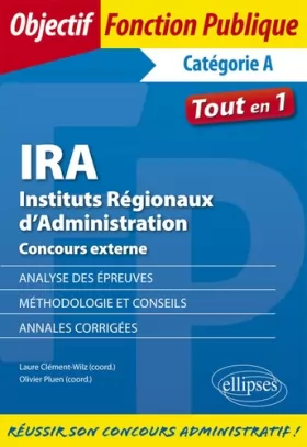 Couverture du produit · IRA Instituts Régionaux dAdministration Concours externe.