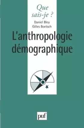 Couverture du produit · L'Anthropologie démographique