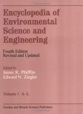 Couverture du produit · Encyclopedia of Environmental Science and Engineering