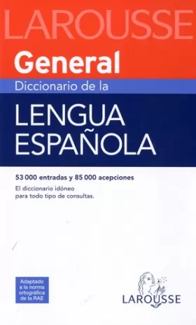 Couverture du produit · Diccionnario general de la lengua espanola