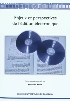 Couverture du produit · Enjeux et perspectives de l'édition électronique
