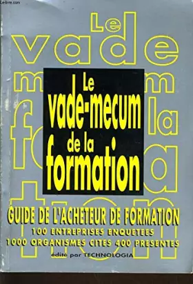 Couverture du produit · Le vade-mecum de la formation: Guide de l'acheteur de la formation