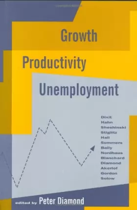 Couverture du produit · Growth Productivity & Unemployment