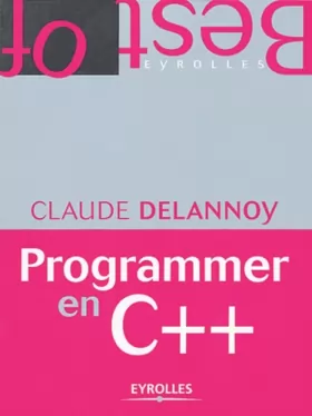 Couverture du produit · Programmer en C++