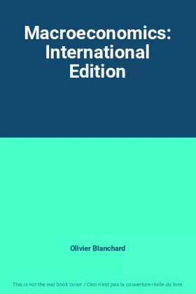 Couverture du produit · Macroeconomics: International Edition