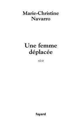 Couverture du produit · Une femme déplacée