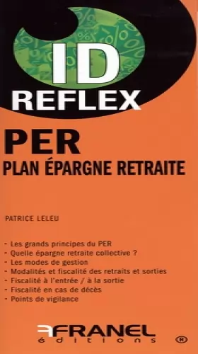 Couverture du produit · ID Reflex' PER Plan épargne retraite