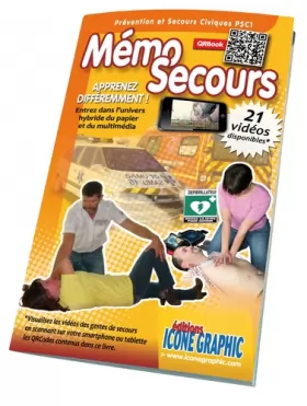 Couverture du produit · Livre Memo-Secours PSC1 - QRbook