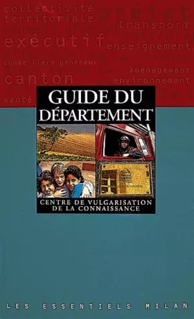 Couverture du produit · GUIDE DU DEPARTEMENT. Centre de vulgarisation de la connaissance