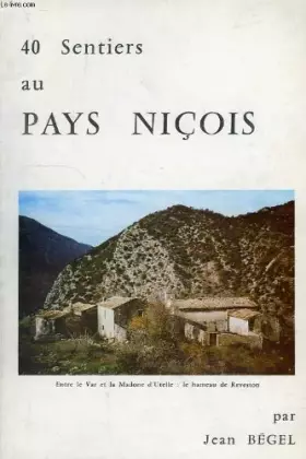 Couverture du produit · 40 sentiers au pays nicois