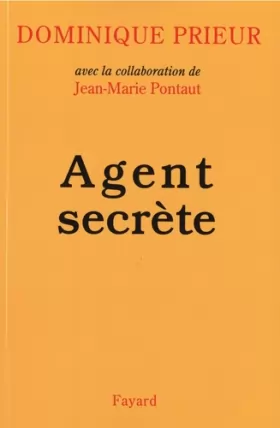 Couverture du produit · Agent secrète